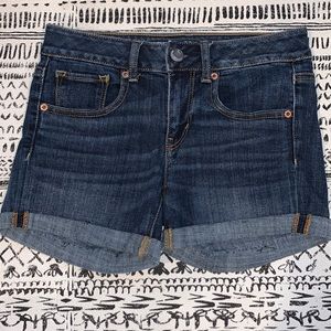 American Eagle Super Stretch Midi Shorts